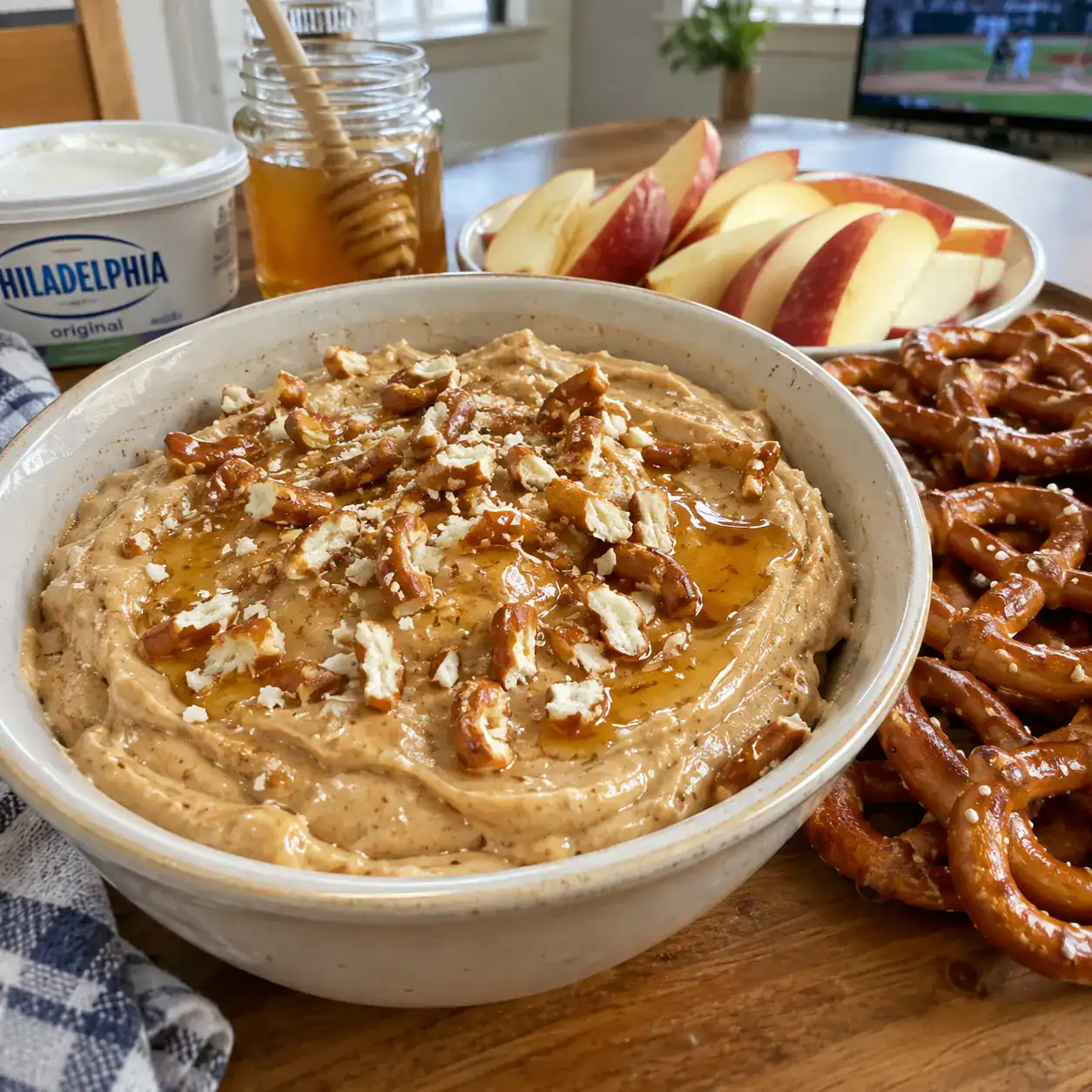 11. Peanut Butter Pretzel Dip