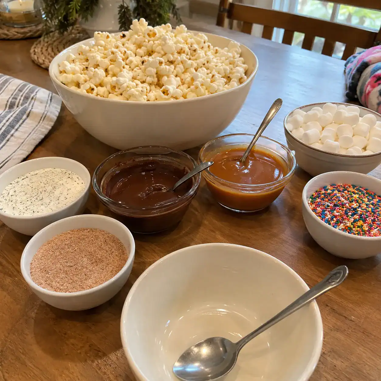 11. The Sleepover Popcorn Bar