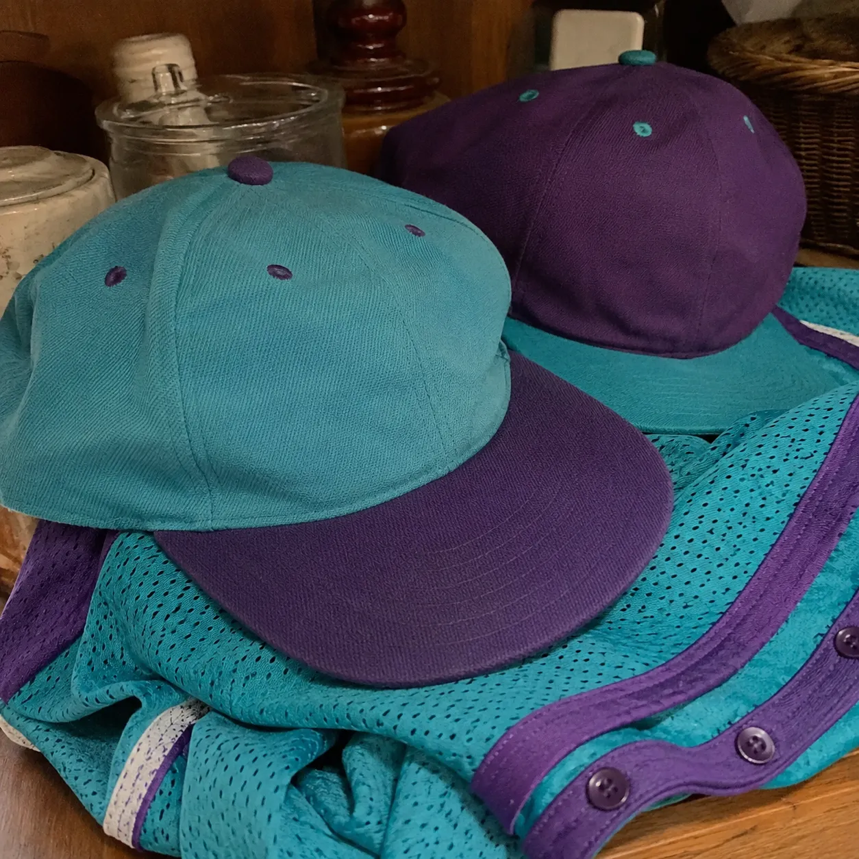 13. Teal and purple were everywhere