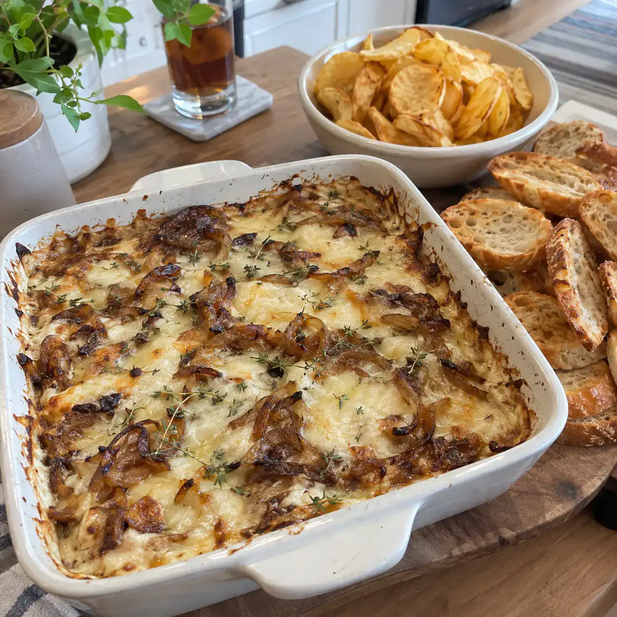 14. Hot Swiss Onion Dip