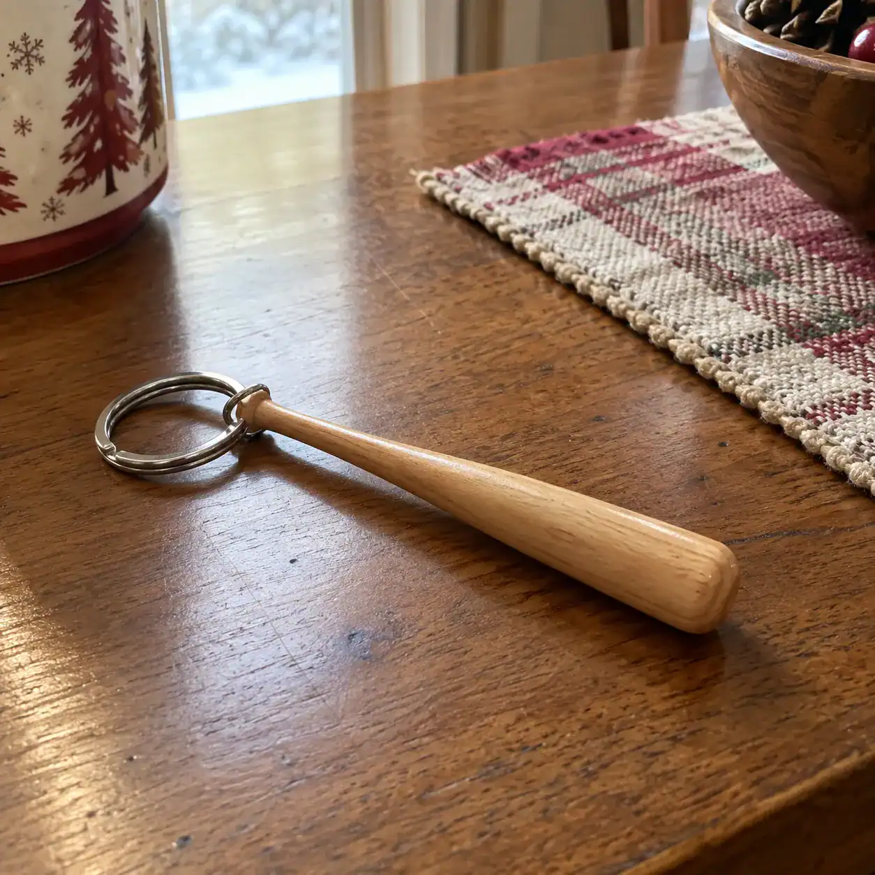 15. A Baseball Keychain