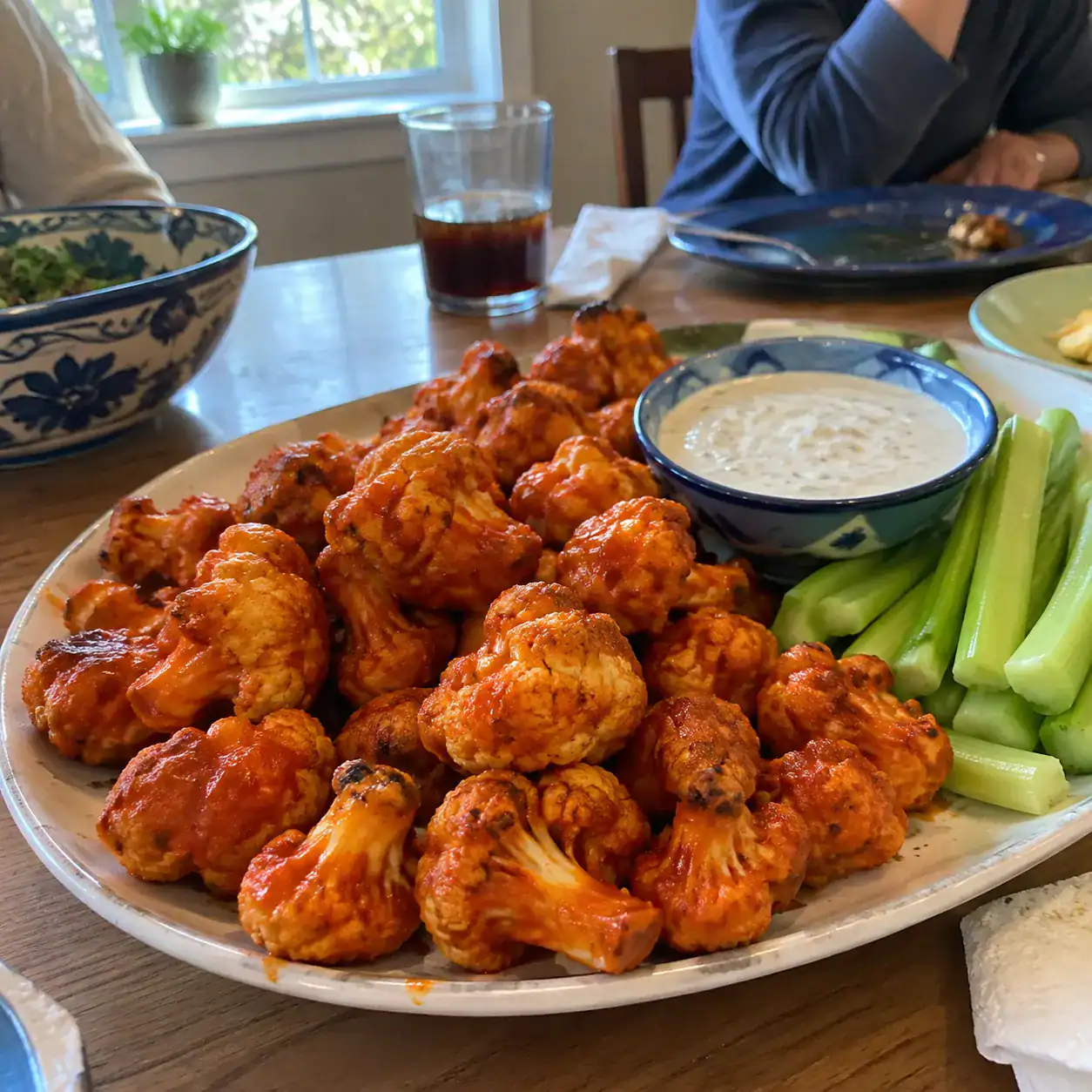 15. Buffalo Cauliflower "Wings"