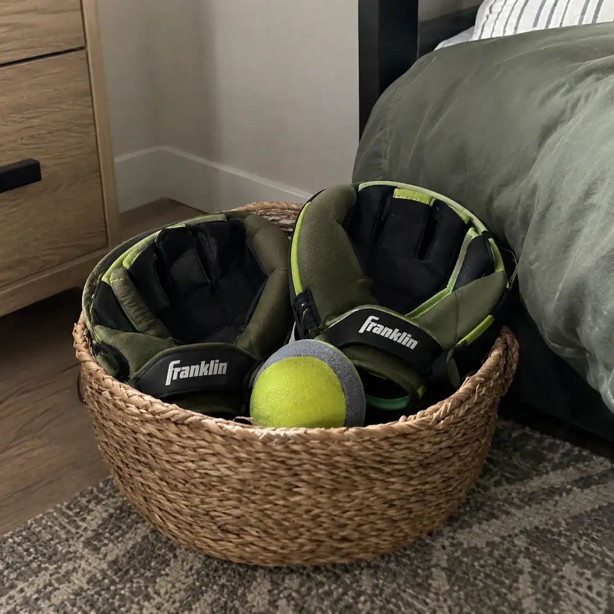 17. Carve Out a Foam-Ball Catch Corner