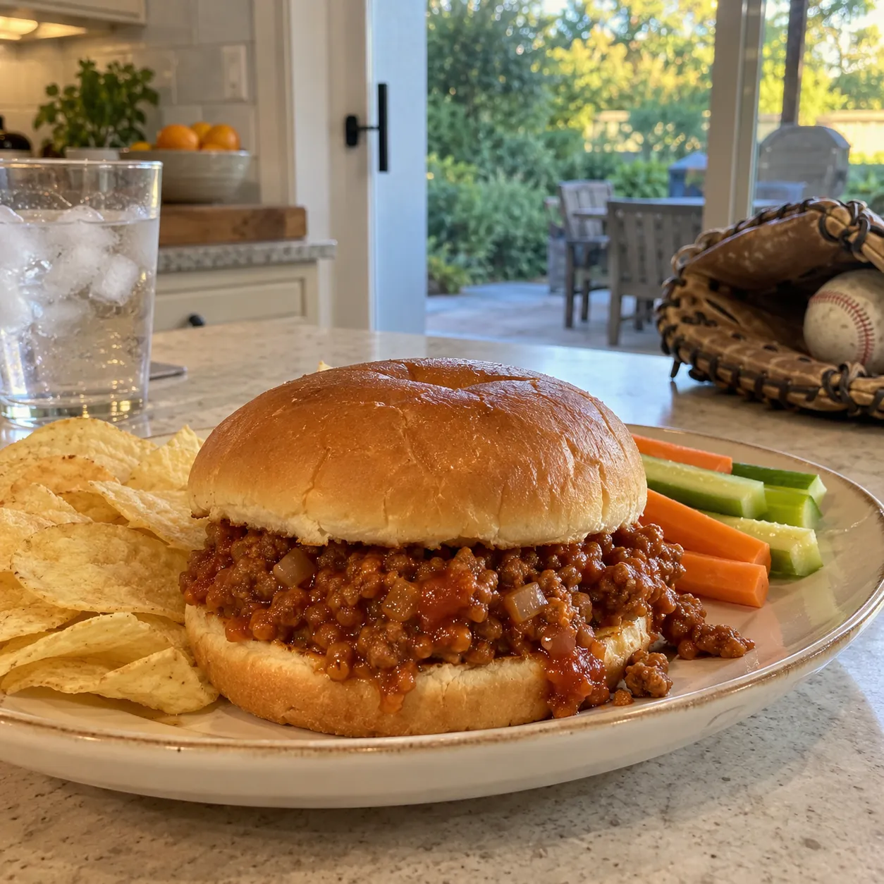 18. Turkey Sloppy Joes for Backyard Catch Nights