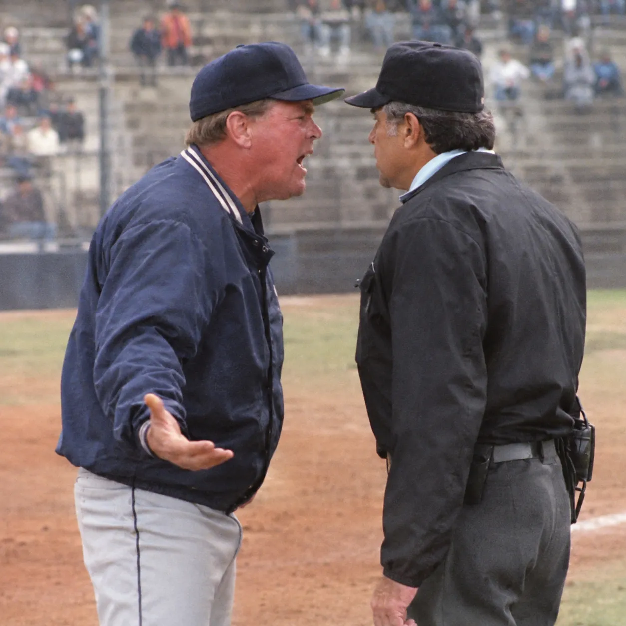 2. Managers fought calls to an umpire's face