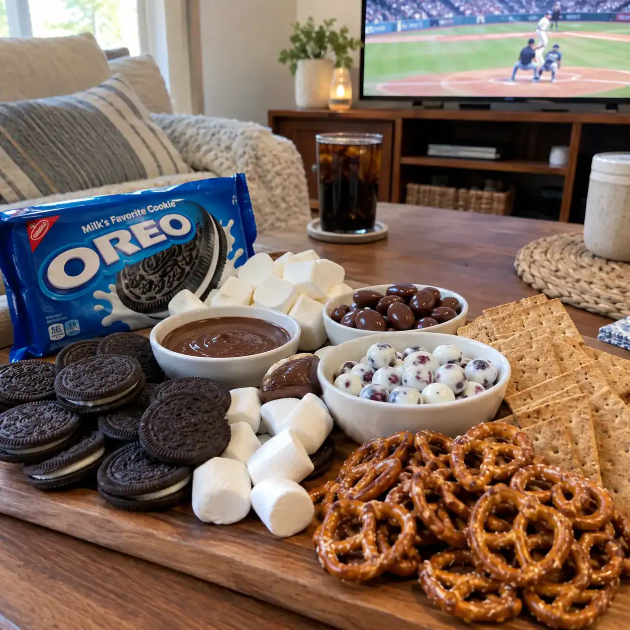 21. The Seventh-Inning Stretch Dessert Board