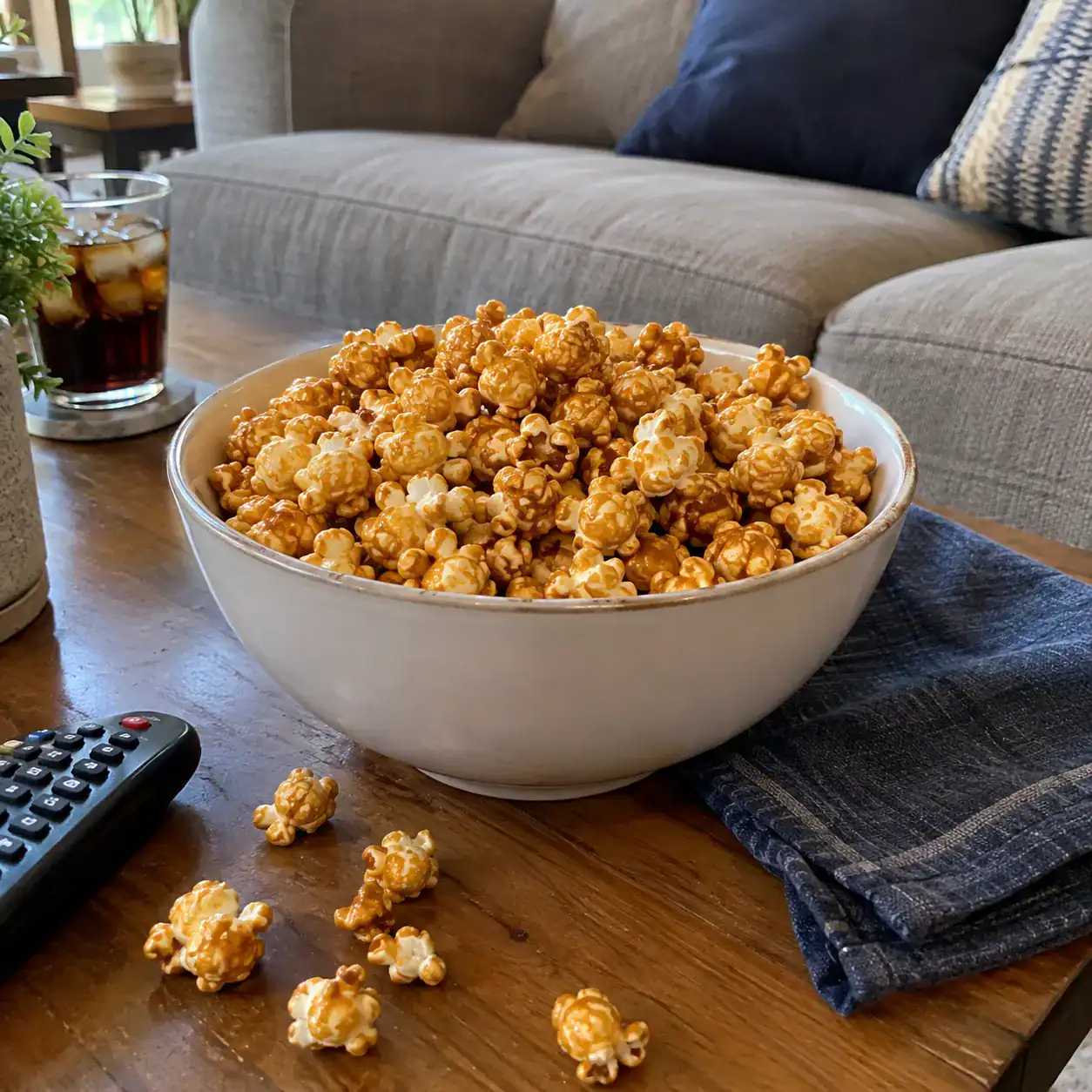 22. Caramel or Kettle Popcorn