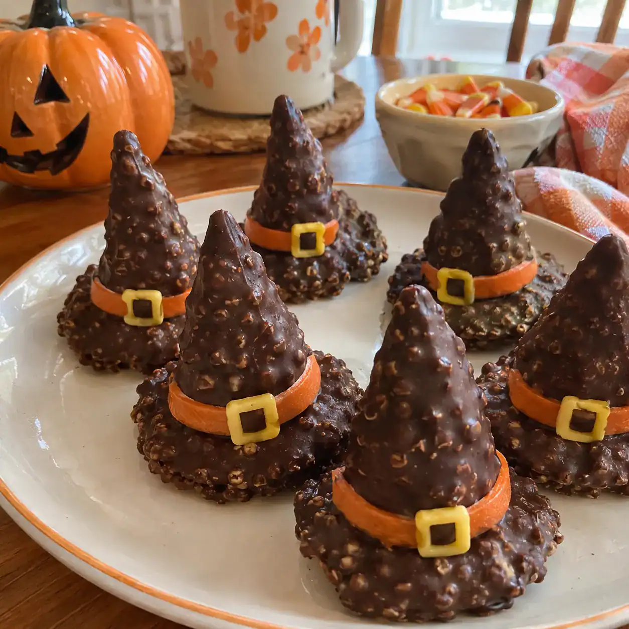 22. Witch Hat Cereal Bar Cones