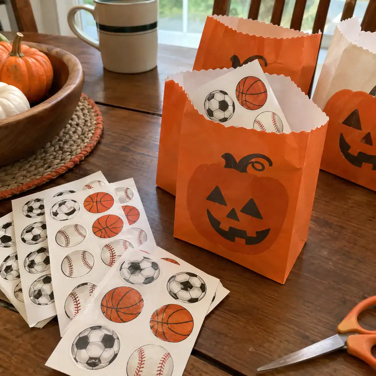 23. Sports Ball Temporary Tattoo Cards