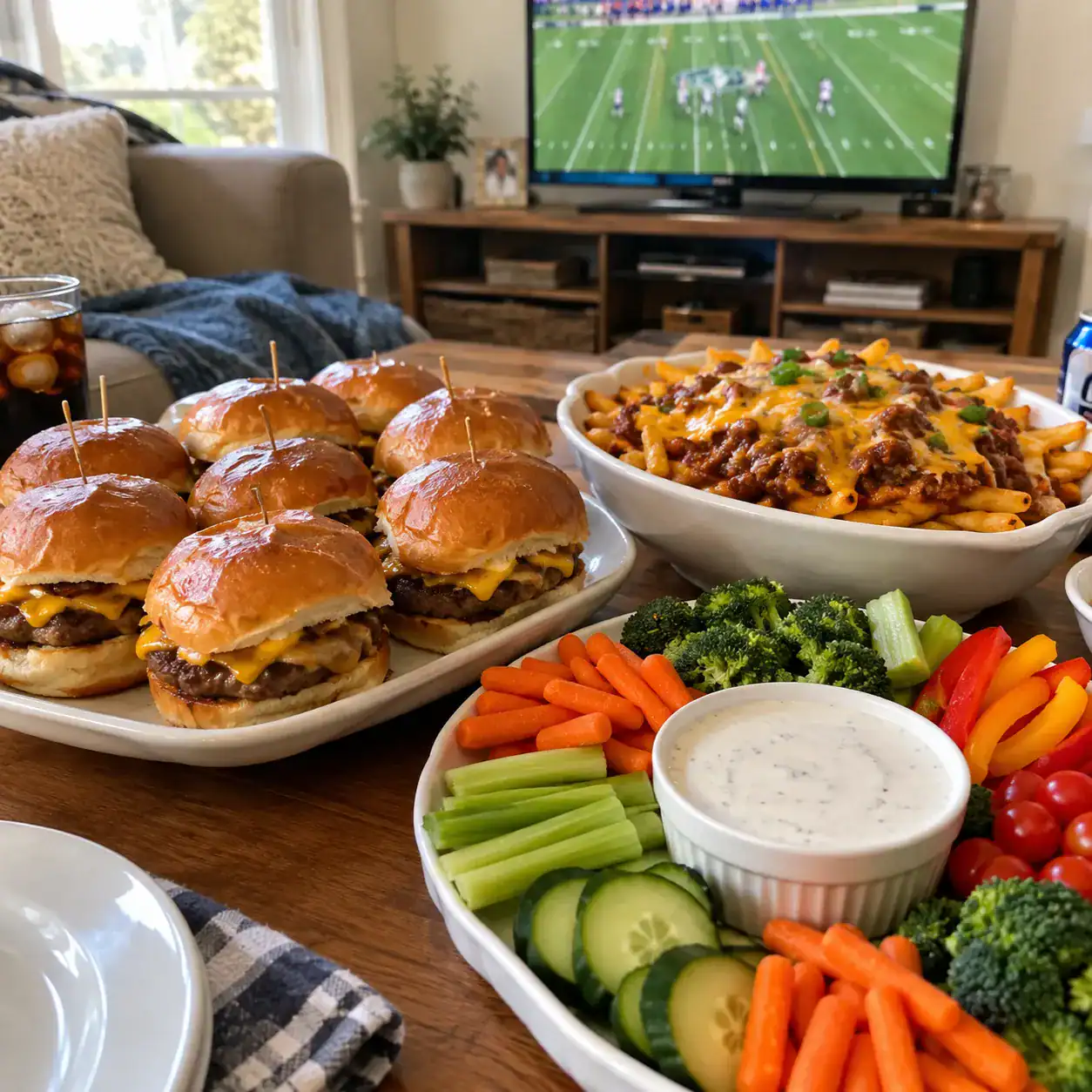 23. The Sunday Football Spread