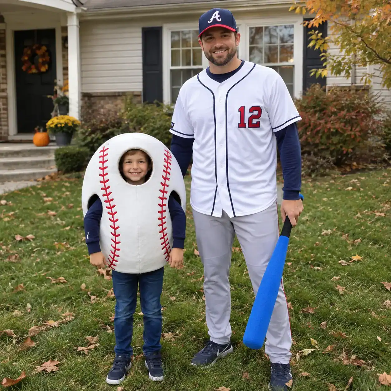 24. Flying Baseball and Batter