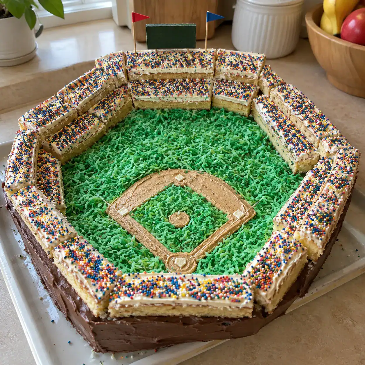 6. The Stadium Cake