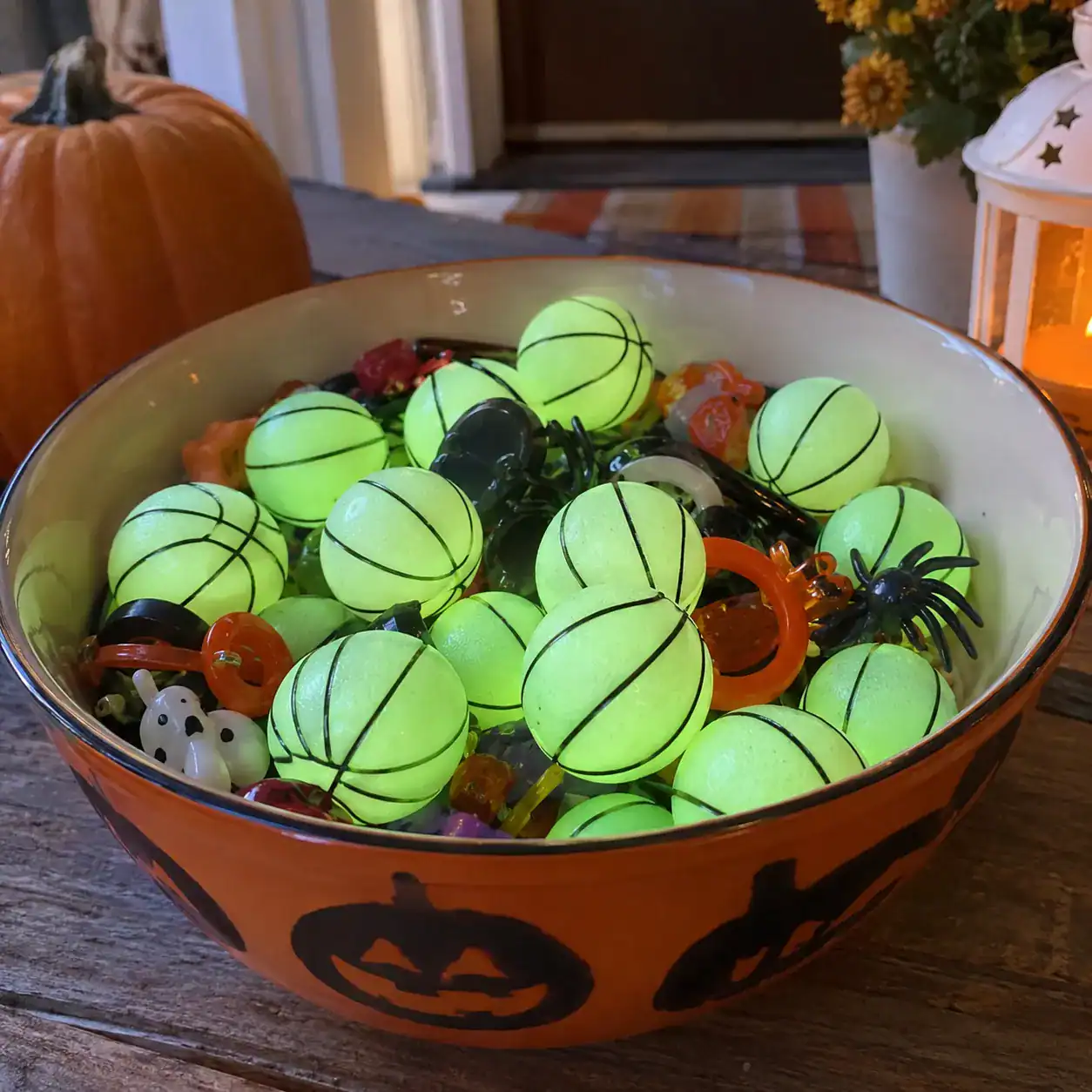 7. Glow-in-the-Dark Basketballs