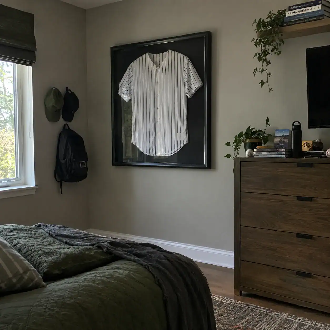 8. Display the Jersey Instead of Folding It in a Drawer