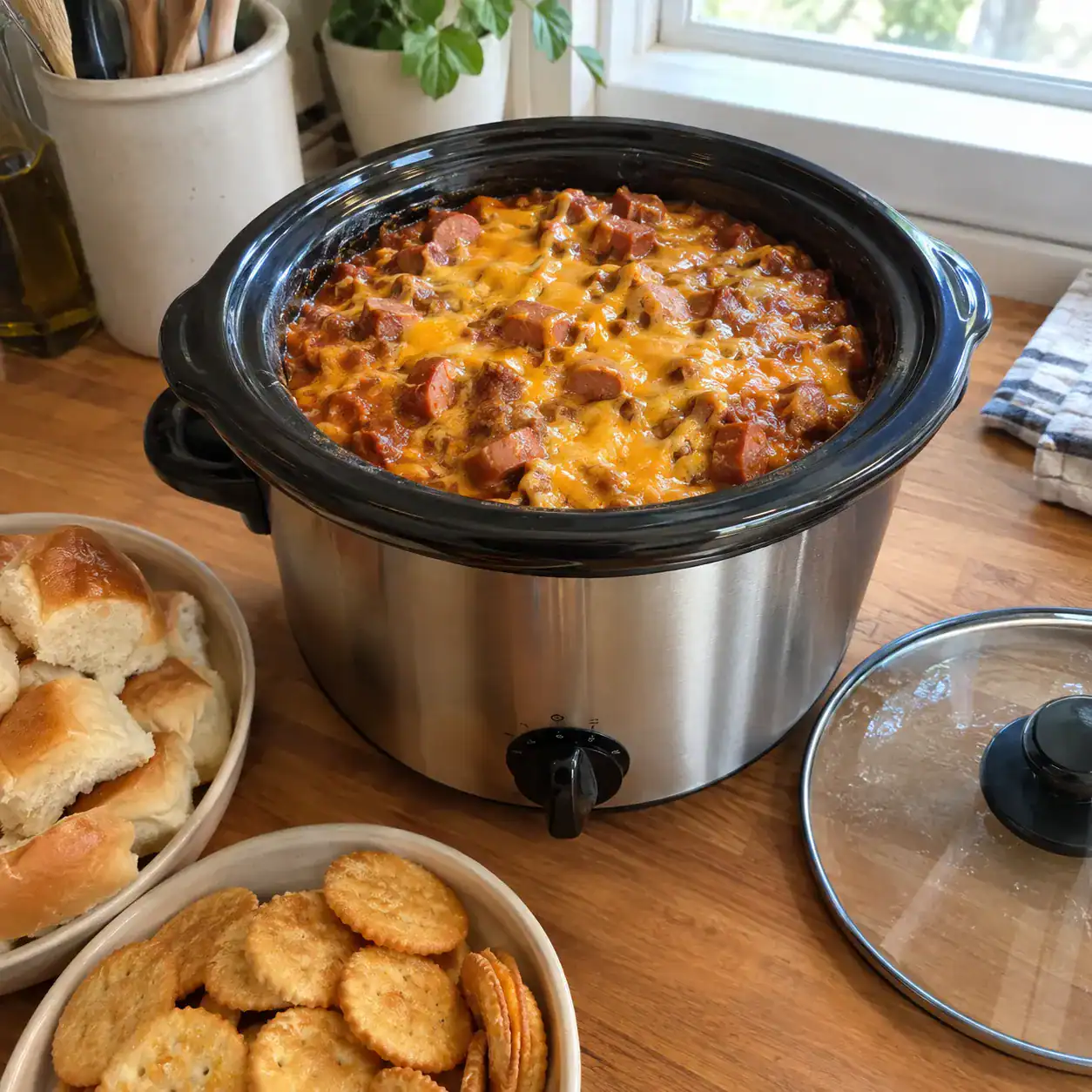 9. Ballpark Chili Cheese Dog Dip