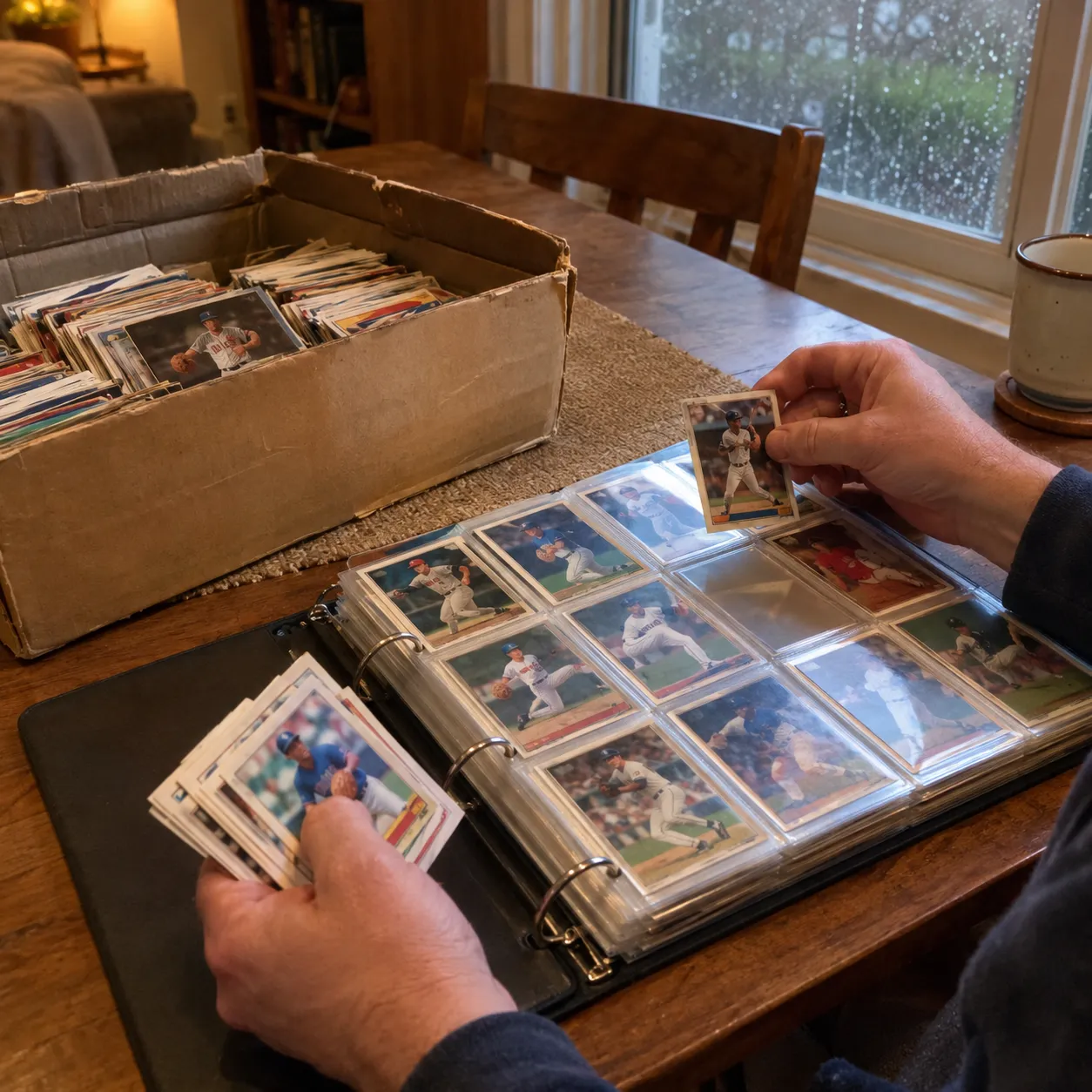 9. Sort the Shoebox of Baseball Cards