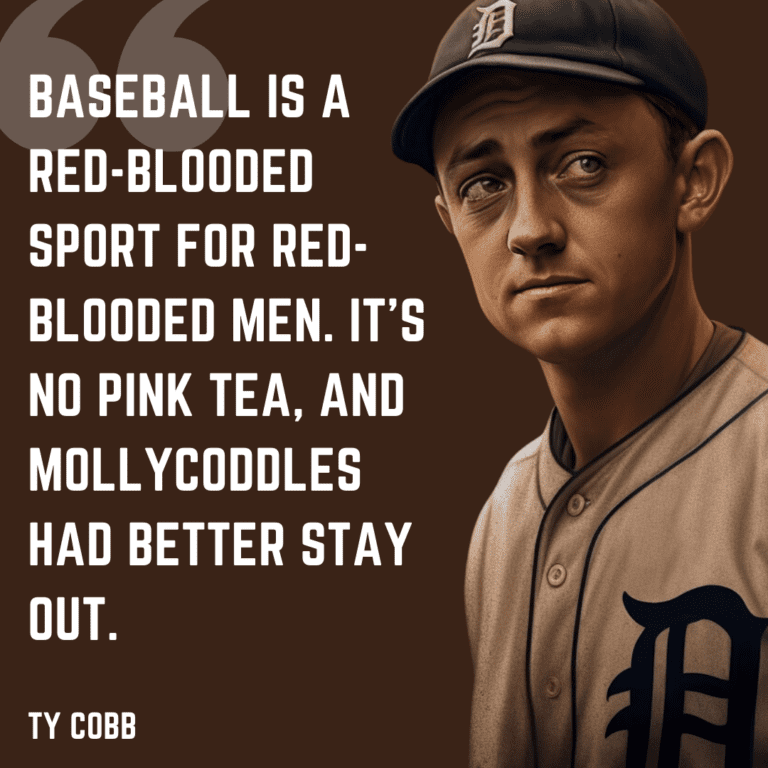 Ty Cobb Quotes Baseball Bible
