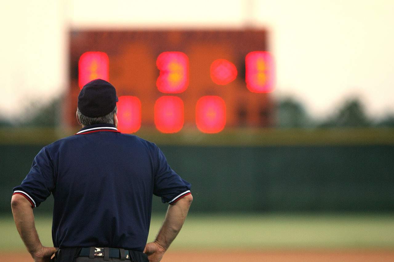 baseball tie game