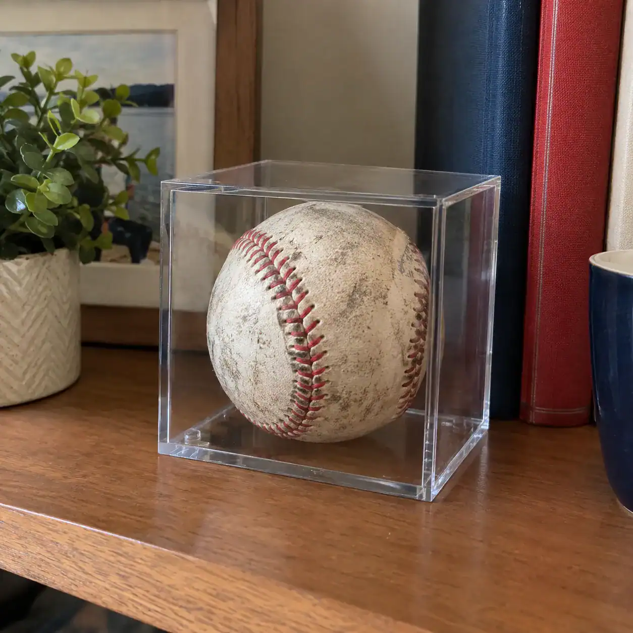 4. Give One Baseball a Cube