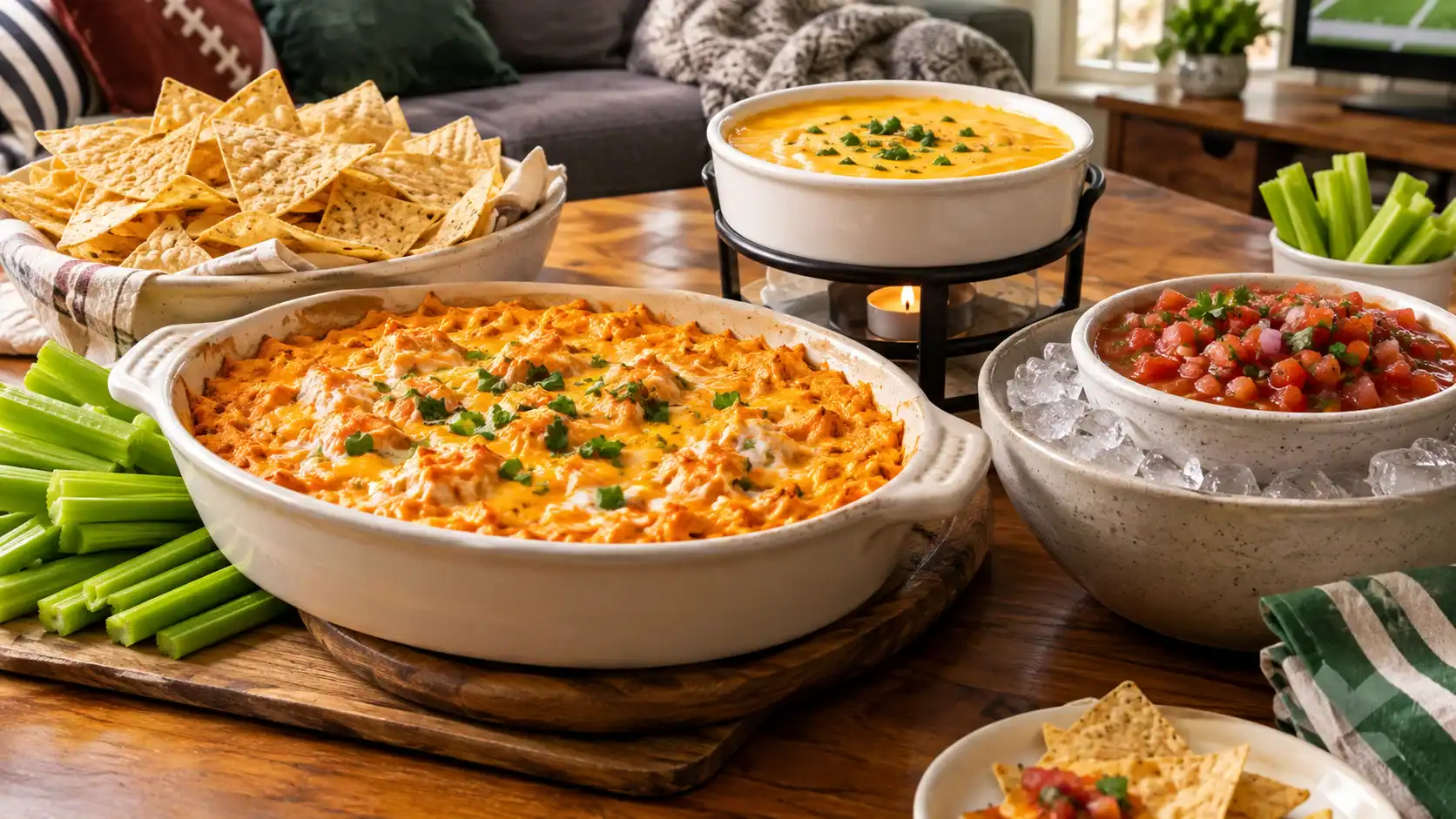 featured 15 game day dips that will actually get eaten