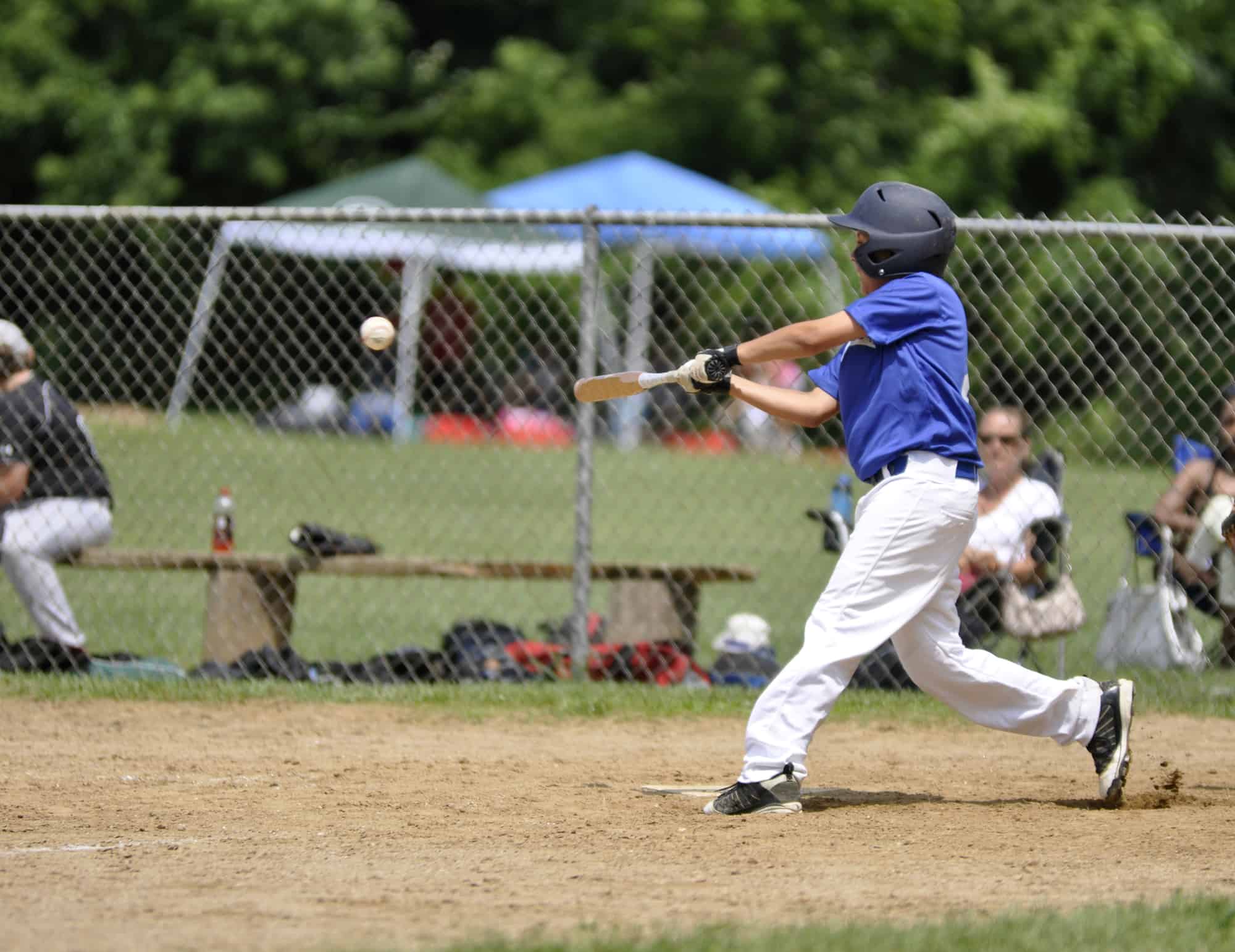 little league at bat